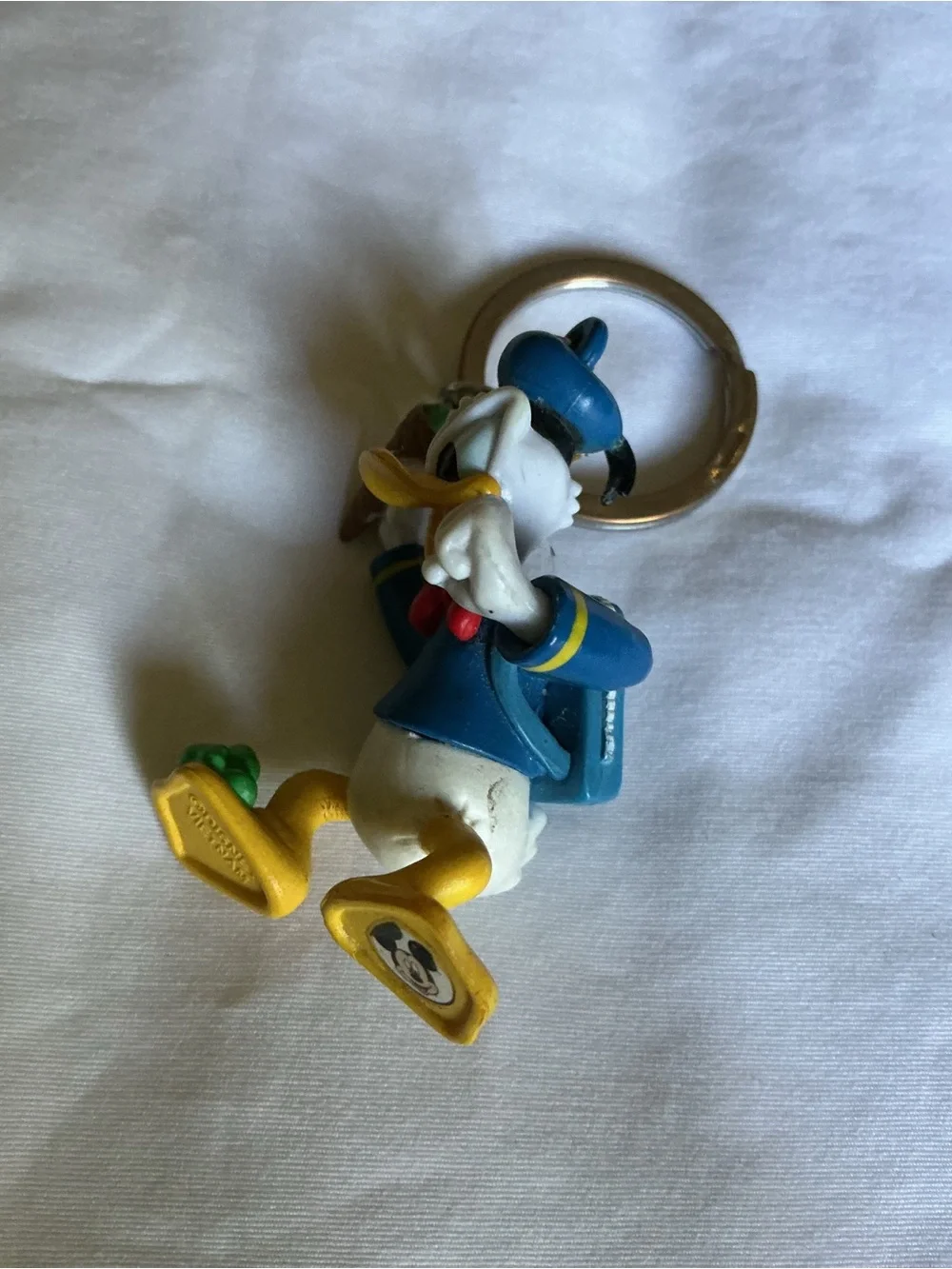 Disney Donald Duck Blue & Yellow Keychain